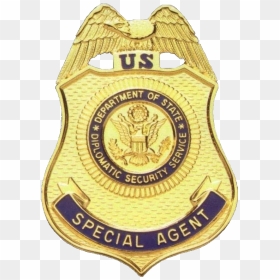 Security Badge Png - Diplomatic Security Service Special Agent Badge, Transparent Png - security badge png