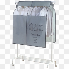 Clothes Storage Bag Hanging Clothes Three Dimensional - Clothing, HD Png Download - hanging clothes png