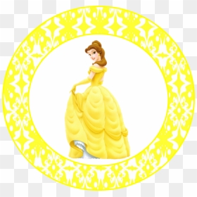 Belle Beauty And The Beast Disney Princess Rapunzel - Princess Belle Beauty And The Beast, HD Png Download - princess belle png