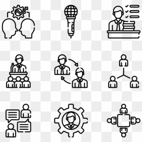 Vector, HD Png Download - meeting icon png