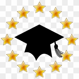 Erasmus Icon, HD Png Download - graduation hat icon png