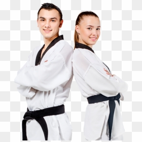 Karate Teen Smile, HD Png Download - taekwondo png