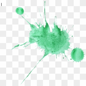 16 Green Watercolor Splatter - Green Watercolor Splash Png, Transparent Png - green splatter png