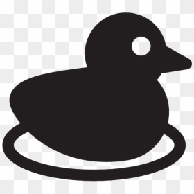 Duck Clip Art Flightless Bird Beak - Birds, HD Png Download - duck silhouette png