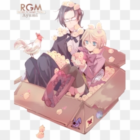 Alois And Claude, HD Png Download - black butler png