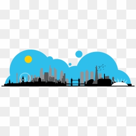 About Us Cadm - Software Companies Silhouette, HD Png Download - london skyline silhouette png