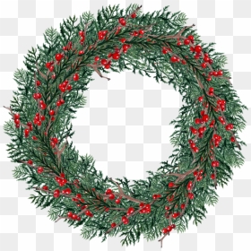 Couronne De Noël Png - Wreath, Transparent Png - christmas wreath png transparent