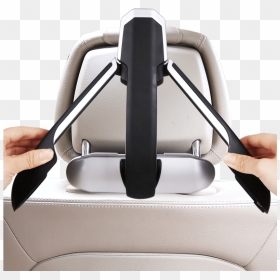 Car Seat Back Car With Clothes Hanging Clothes Suit - Car Seat, HD Png Download - hanging clothes png