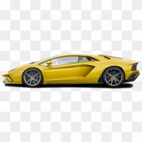 2018 Lamborghini Aventador S Coupe - Lamborghini Aventador S Side, HD Png Download - lamborghini aventador png