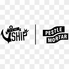 Pestle Mortar Clothing Logo, HD Png Download - mortar and pestle png