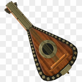 Bard"s Back Lute - Lute On Back, HD Png Download - lute png