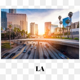 La - California, HD Png Download - la skyline png