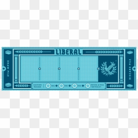 Secret Hitler Liberal Board, HD Png Download - hitler moustache png