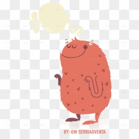 Cute Monster Illustrations, HD Png Download - cute monster png