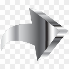 Angle,black And White,line - Transparent 3d Arrow Png, Png Download - arrow button png