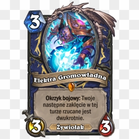 Electrastormsurge Plpl - Msshi Fn Prime Hearthstone, HD Png Download - elektra png