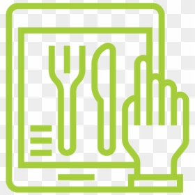 Checklist With Hand Icon, HD Png Download - order icon png