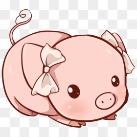 Cute Pink Pig Png Transparent Image - Transparent Cute Pig Png, Png Download - pig nose png