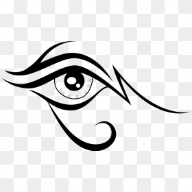 Elephant Eye Vector, HD Png Download - eye vector png