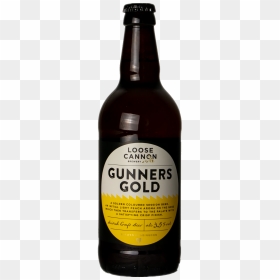 Beer Bottle, HD Png Download - gold bottle png