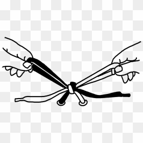 Line Art, HD Png Download - shoelace png