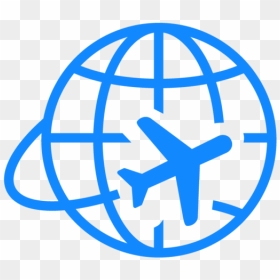 Iconssky-21 - Transparent Globe Vector Png, Png Download - travel icons png