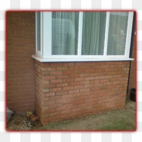 Adding A Bay Window To A Garage Conversion, HD Png Download - bay window png