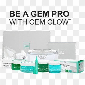 Gem Glow Full Product Line Mobile W Text2 - Box, HD Png Download - glow line png