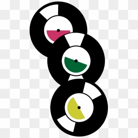 Music Record Clipart - Record Clipart, HD Png Download - broken record png