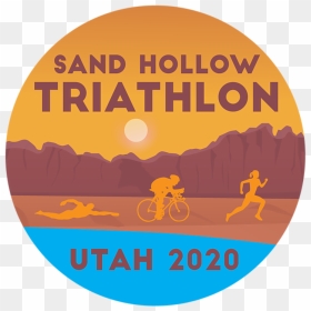 Sand Hollow Triathlon - Circle, HD Png Download - hollow circle png