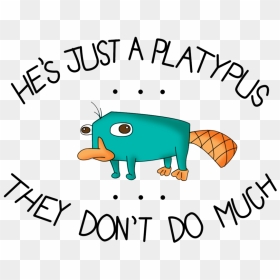 More Like Perry The Platypus Silhouette By Daniel-, HD Png Download - perry the platypus png