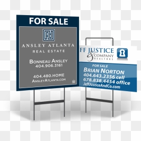 Real Estate Home Signs, HD Png Download - yard sign png