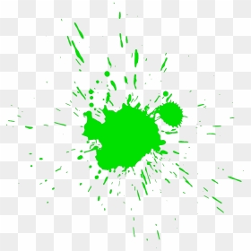 Copy Of Splatter - Ink Splatter Transparent Background, HD Png Download - green splatter png
