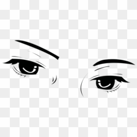 Eye,organ,monochrome Photography - Illustration, HD Png Download - eyes cartoon png