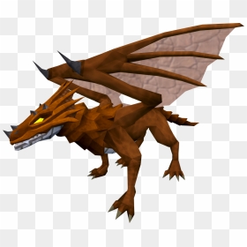 Runescape Mithril Dragon, HD Png Download - dragon lore png