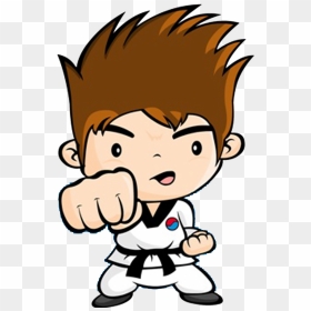 Clipart Boy Taekwondo - Taekwondo Kid Clip Art, HD Png Download - taekwondo png