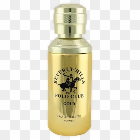 Gold Edt - Beverly Hills Polo Club, HD Png Download - gold bottle png