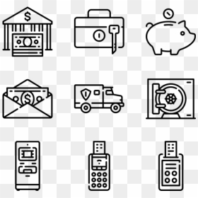 Big Data Icon Free, HD Png Download - save money png