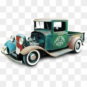 Early Times Autos Queensland - Classic Big Truck Cartoon Png, Transparent Png - autos png