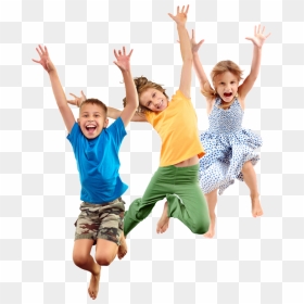 Fun Kids, HD Png Download - kids jumping png