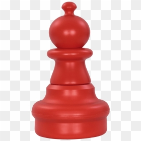 Red Pawn Png - Red Pawn Chess Piece, Transparent Png - chess piece png
