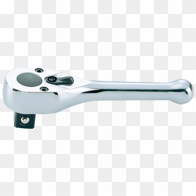 72 Teeth Mini Reversible Ratchet King Tony - Wrench, HD Png Download - chrome skull png