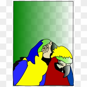 Pajaros Clip Arts - Lovebird Vector Gambar Logo Burung Lovebird Ngekek, HD Png Download - pajaros png