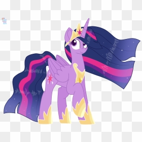 Princess Twilight Sparkle Vector Mlp Fim - Cartoon, HD Png Download - sparkle vector png