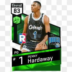 Penny Hardaway Png - Darius Miles Nba 2k, Transparent Png - nba 2k png