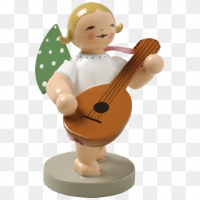 Angel With Lute - Wendt & Kühn, HD Png Download - lute png