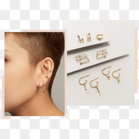 Earrings, HD Png Download - piercings png