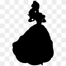 Disney Beauty And The Beast Svg, HD Png Download - princess belle png