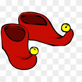 Club Penguin Rewritten Wiki - Transparent Elf Shoe Clipart, HD Png Download - cartoon shoes png
