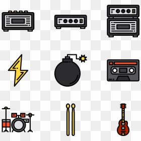 Clip Art, HD Png Download - rock music png